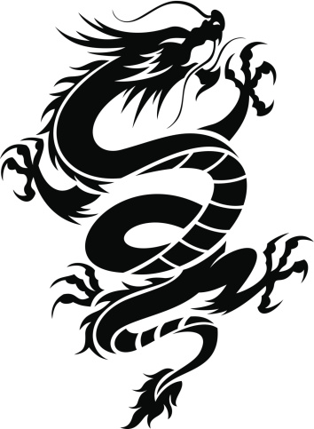 Chinese dragon illustration. More of chinese dragons at my portfolio.