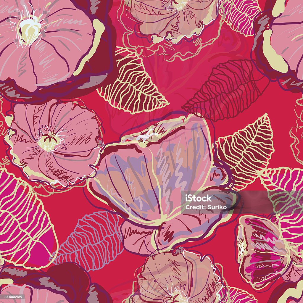 Floral fundo - Vetor de Abstrato royalty-free