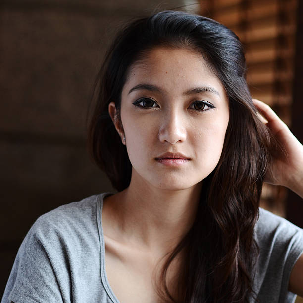 istock Portrait beautiful Asian Girl 451008465