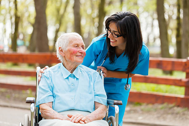 istock Doctor and Patient Outdoors 451016349