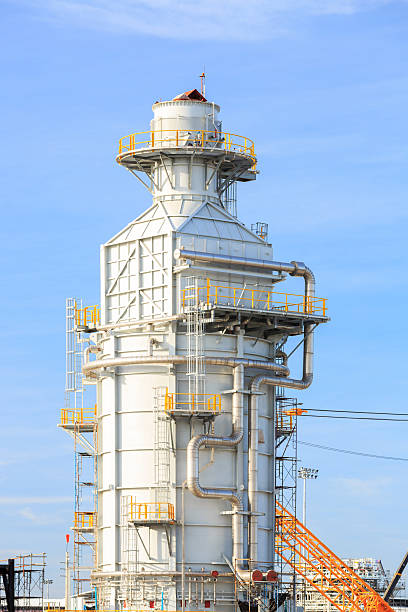 istock Industrial Tube factory 451023663