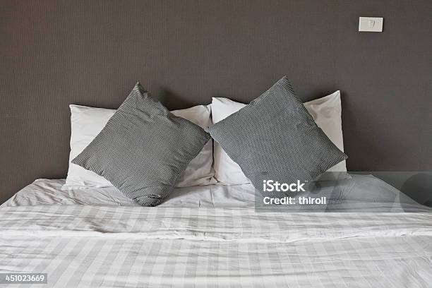 Double Bed Stock Photo - Download Image Now - Apartment, Bed - Furniture, Bedding