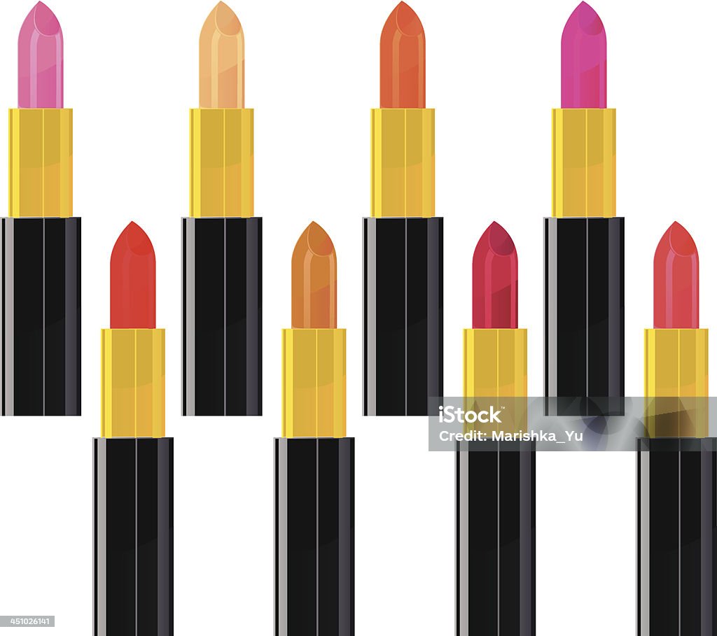 lipsticks - clipart vectoriel de Illustration libre de droits