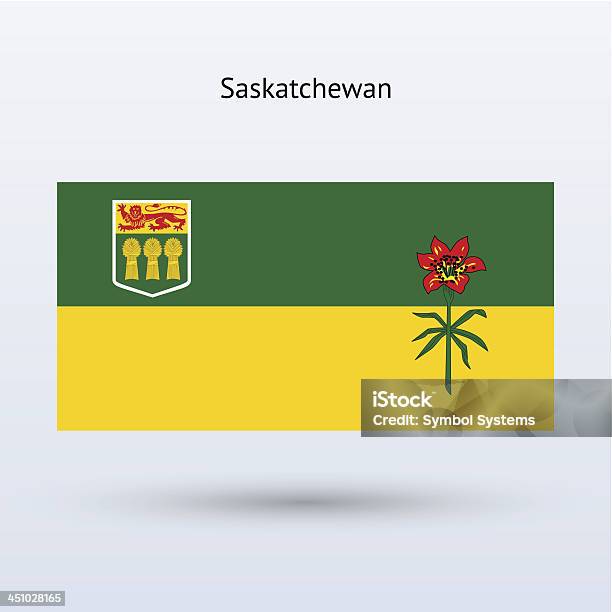 Província De Saskatchewan - Arte vetorial de stock e mais imagens de Bandeira - Bandeira, Saskatchewan, Canadá