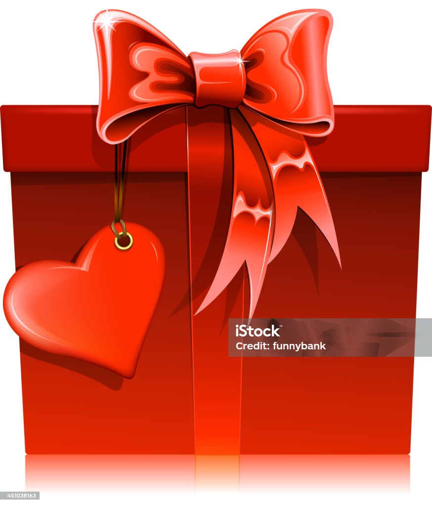 love gift box drawing of vector love gift box illustrations.This file was recorded with adobe illustrator cs4 transparent.EPS 10 format. Birthday stock vector