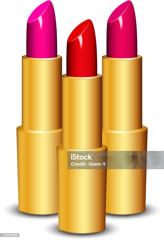 Lippenstifte - Lizenzfrei ClipArt Vektorgrafik