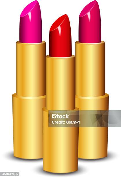 Lipsticks - Stockowe grafiki wektorowe i więcej obrazów Artysta - Artysta, Błyszczący, Clip Art