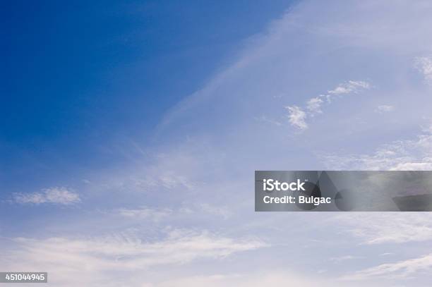 Peaceful Summer Sky Stock Photo - Download Image Now - Altocumulus, Backgrounds, Blue