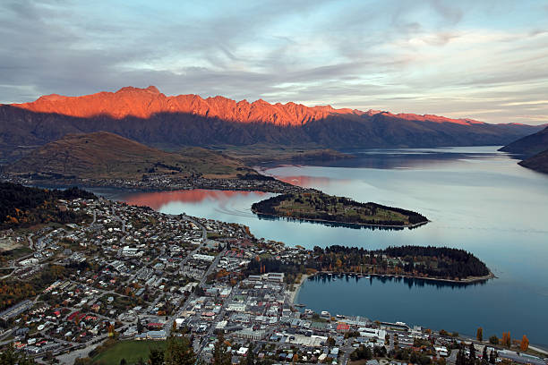 istock Cityscape of queenstown 451046949