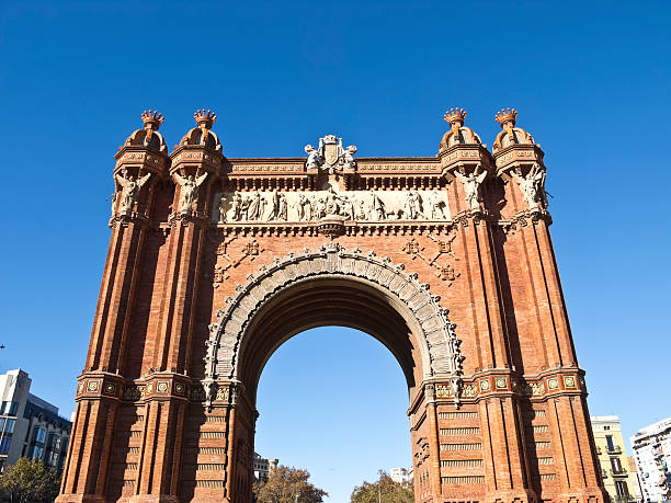 istock Arch of triumph, Barcelona 451052563