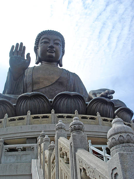 istock Tian Tan Buddha at Ngong Ping Plateau 451058619