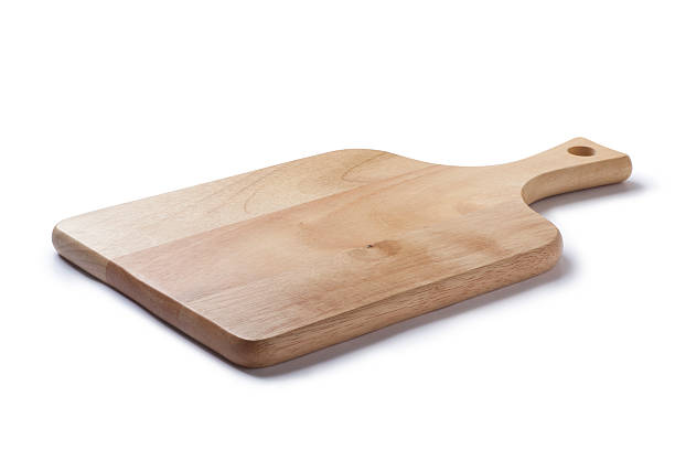 tábua de madeira - cooking kitchen utensil wood isolated - fotografias e filmes do acervo