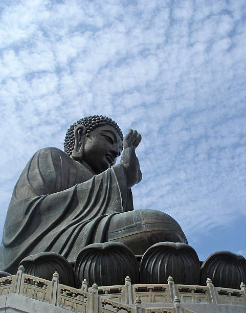 istock Tian Tan Buddha at Ngong Ping Plateau 451065113