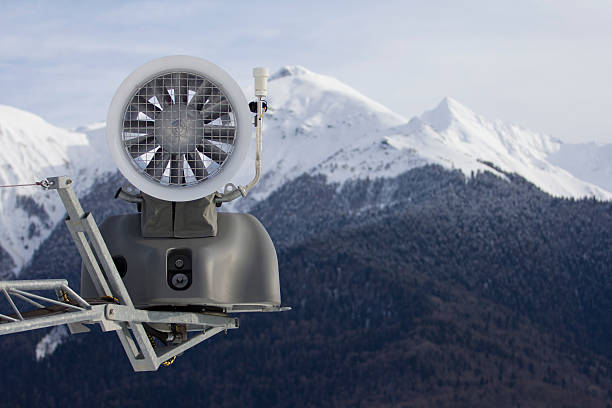 istock Snow cannon in the mountains 451065351