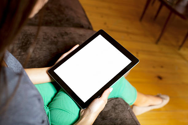 istock Young woman using a contemporary digital tablet | XXXL 451065973