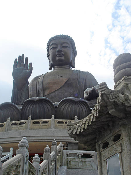 istock Tian Tan Buddha at Ngong Ping Plateau 451066523