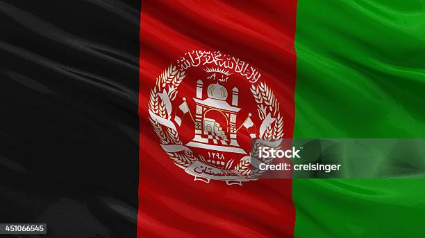 Flag Of Afghanistan Stock Photo - Download Image Now - Afghan Flag, Afghanistan, Flag