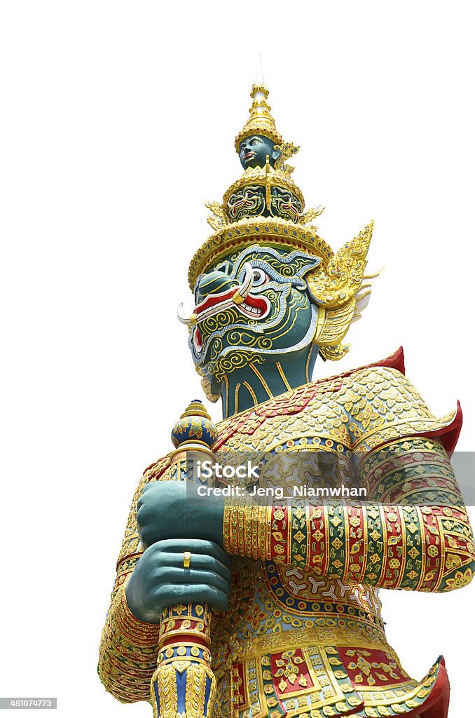 Tailandês Estátua de guarda - Royalty-free Arte Foto de stock