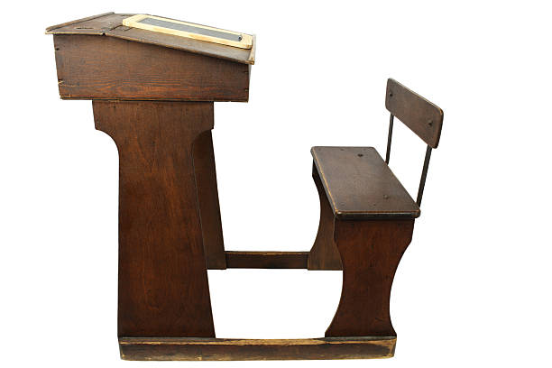 victorian childrens school desk profile