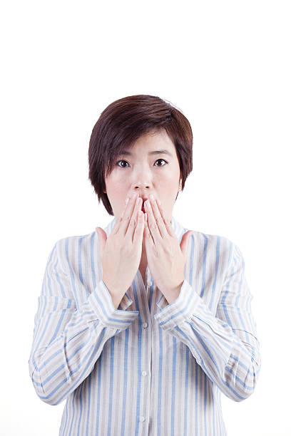 istock asian woman frightened with something 451078603