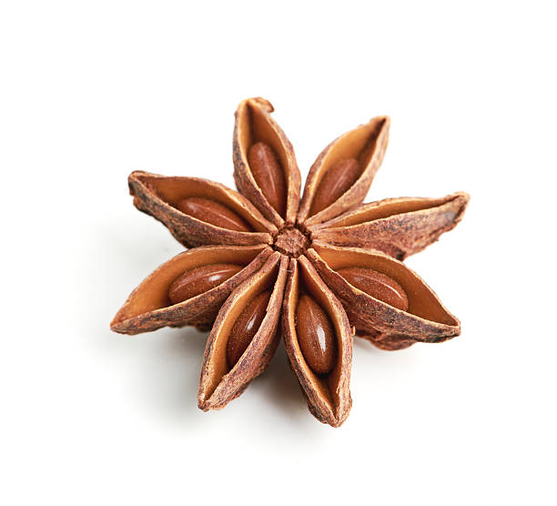 istock Star anise isolated on white background 451094291