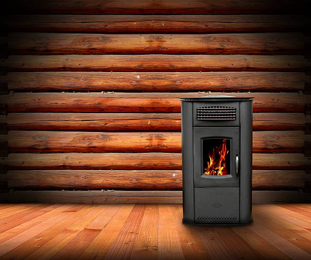 istock warm interior of a lodge 451098061