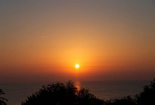 beautiful sunrise stock photo