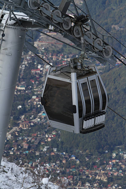 istock cabin lift at a ski resort 451101671