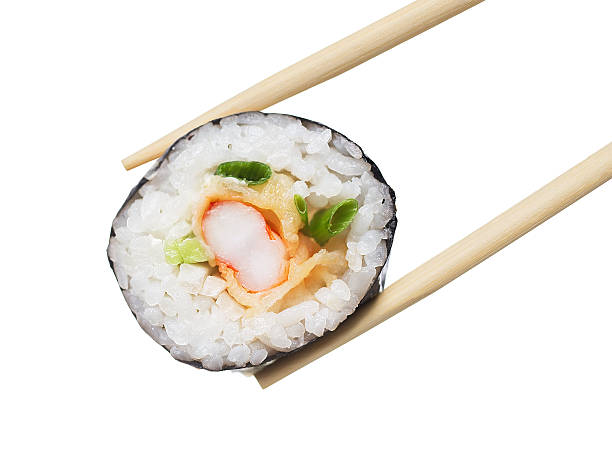 frisches sushi roll - maki sushi japanese culture food and drink still life stock-fotos und bilder