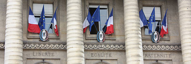istock Liberty, Equality, Fraternity - French politics 451137487