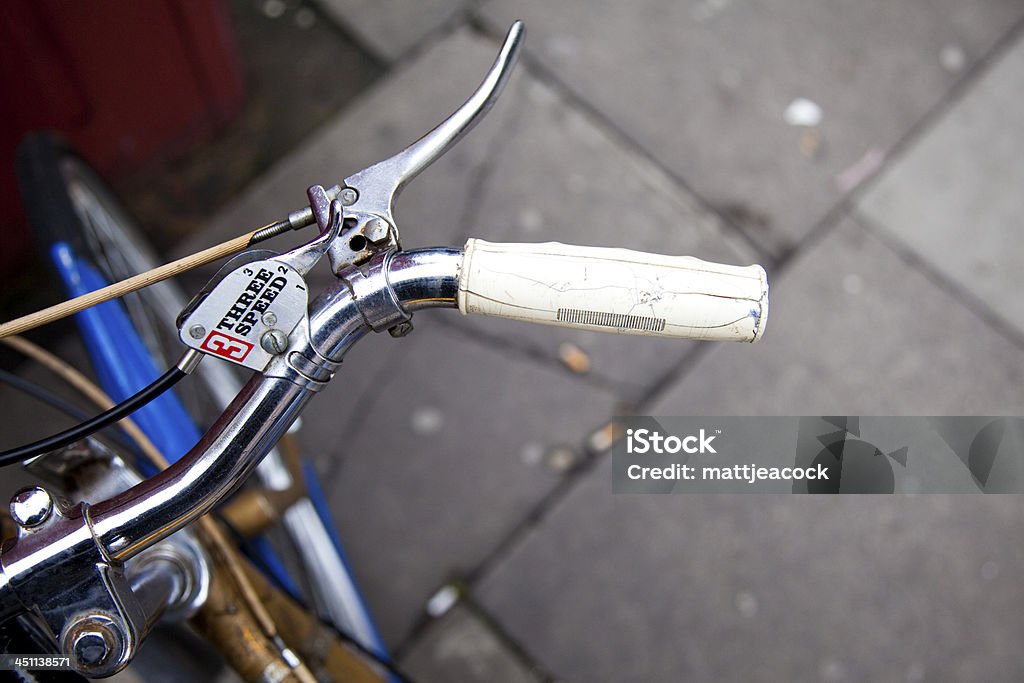 Vintage bicicletta Manubrio - Foto stock royalty-free di Attività ricreativa