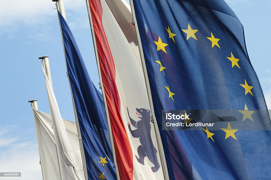 Bandeira da União Europeia - Royalty-free Bandeira da União Europeia Foto de stock