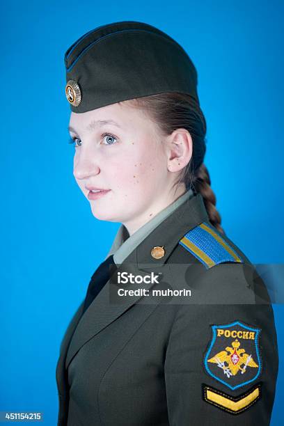 Female Military Academies Stock Photo - Download Image Now - Adult, Army Soldier, Badge