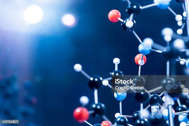 Photo libre de droit de Modèle De La Structure Moléculaire banque d'images et plus d'images libres de droit de Expérience scientifique - Expérience scientifique, Horizontal, Infographie - Production artistique