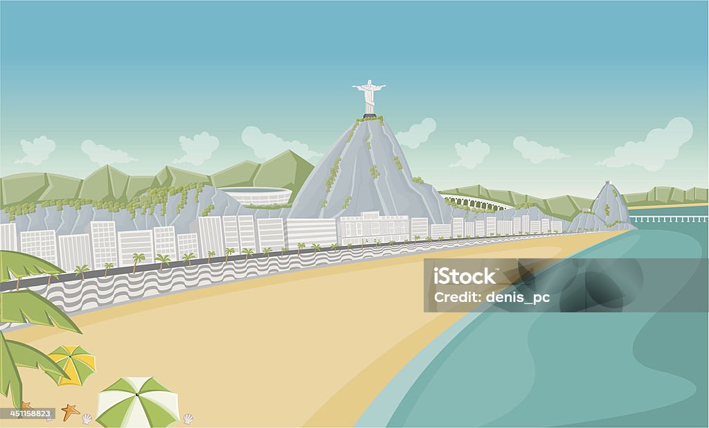 Rio de Janeiro - arte vettoriale royalty-free di Rio de Janeiro