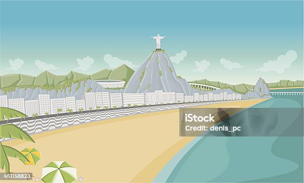Rio De Janeiro - Immagini vettoriali stock e altre immagini di Rio de Janeiro - Rio de Janeiro, Gesù Cristo, Stadio Maracanã