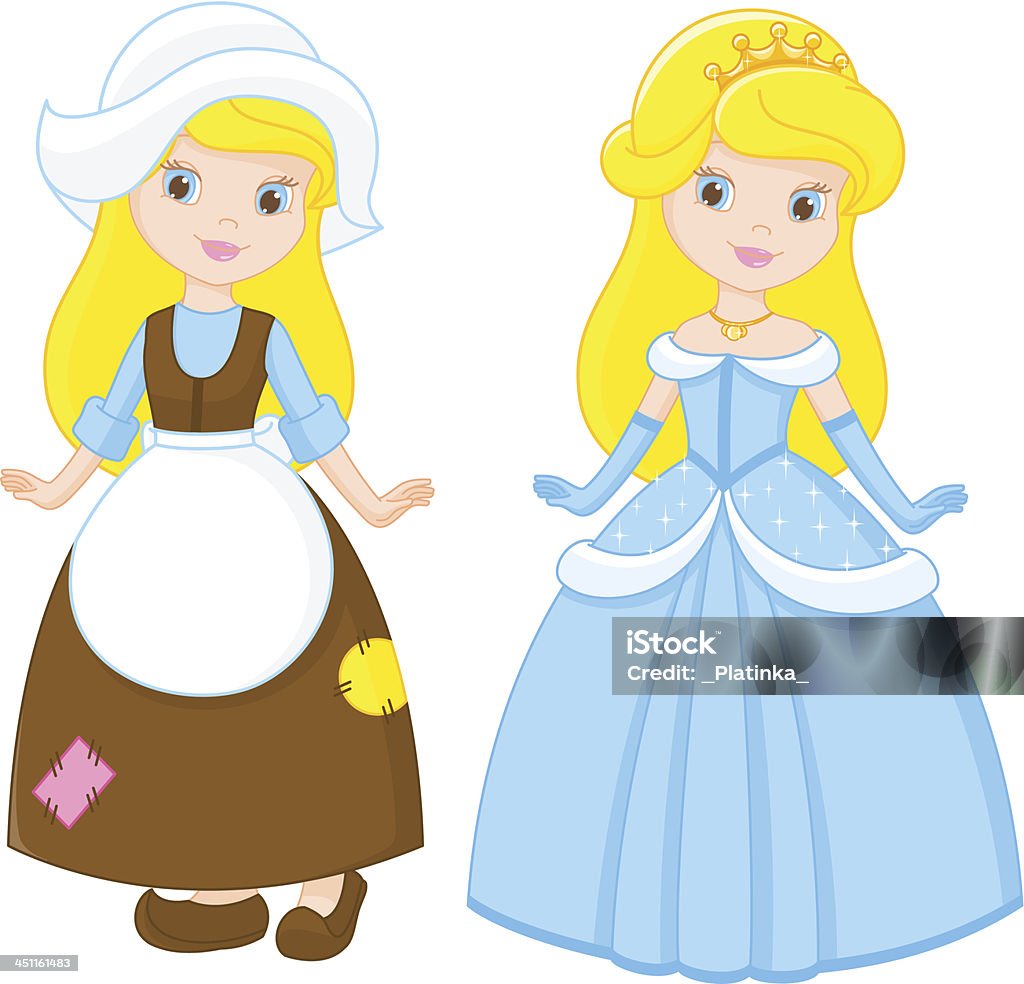 Cinderella Stock Illustration - Download Image Now - Cinderella, Cartoon,  Fairy Tale - iStock