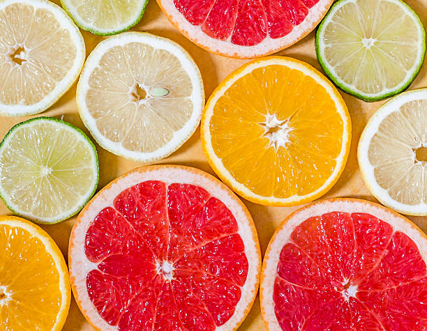 istock Slices of various citrus fruits 451180757