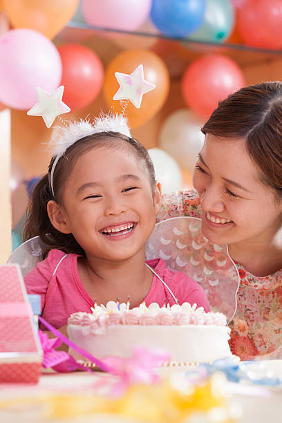 Birthday Girl and Her Mother