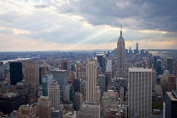 istock Jesus light on top of Manhattan 451186993
