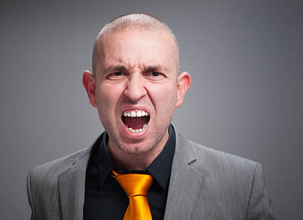 istock Businessman angry and shouting 451193011