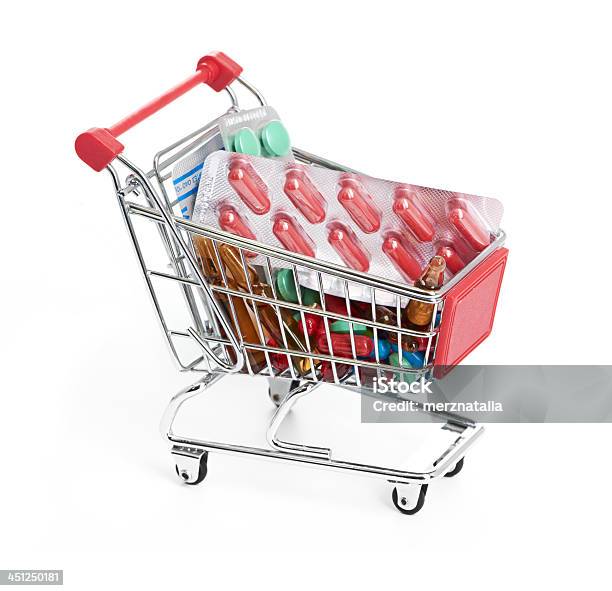 ショッピングカート薬と医療 - カットアウトのストックフォトや画像を多数ご用意 - カットアウト, カプセル剤, クローズアップ