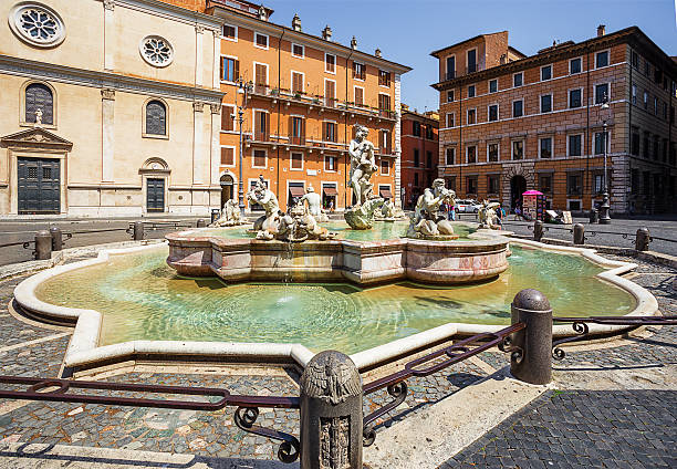 istock Piazza Navona, Rome. Italy 451250253