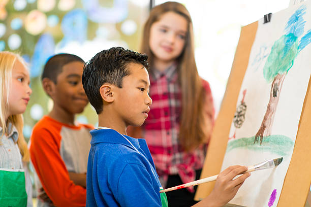 istock Children at Art Center 451256999