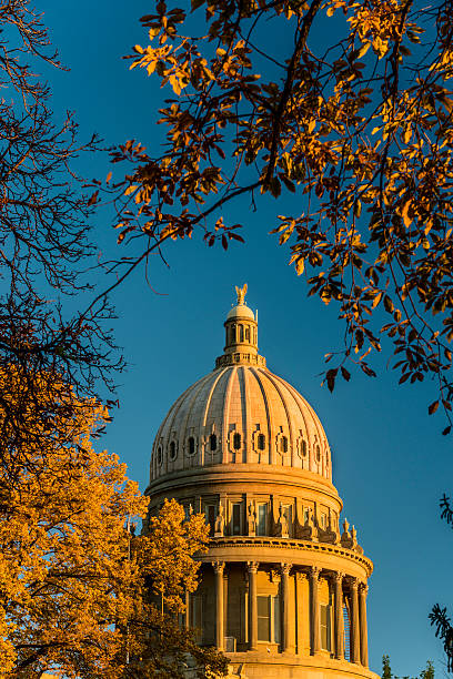 istock Idaho State Capitol Building in Boise during autumn 451257947