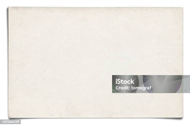 Blank Paper Background Stock Photo - Download Image Now - Backgrounds, Blank, Copy Space
