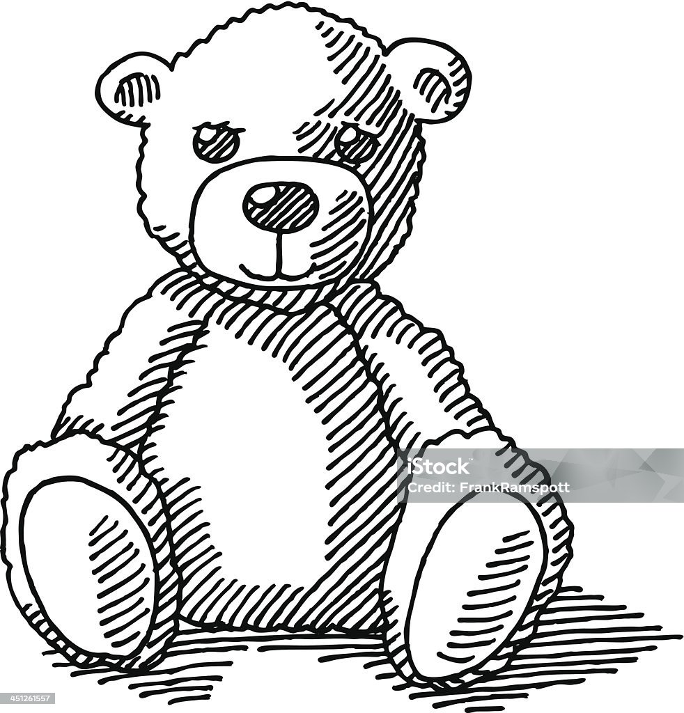 Bản Vẽ Gấu Teddy Hình minh họa Sẵn có - Tải xuống Hình ảnh Ngay ...