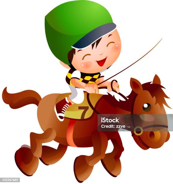 Iconboy Stock Illustration - Download Image Now - Animal, Child, Filly