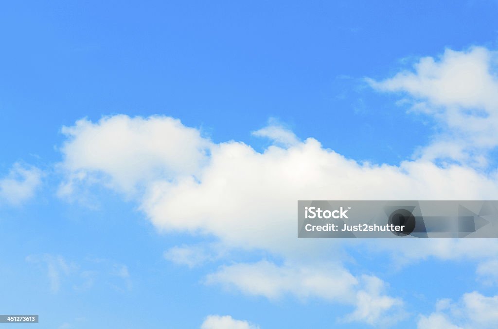 Blue sky with clouds Blue sky with white clouds Backgrounds Stock Photo