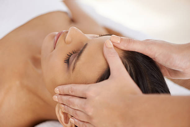 istock Soothing head massage 451279851
